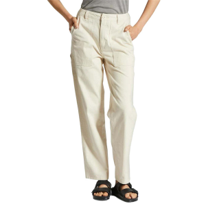 Women's Brixton Alameda Pants 2024 in White size 26" | Cotton