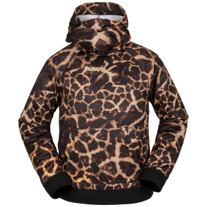 Volcom Hydro Riding Hoodie Men's 2023 in Brown size X-Small | Polyester