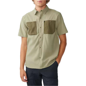 Mountain Hardwear Trail Sender(TM) Short-Sleeve Men's 2024 in Green size X-Large | Polyester