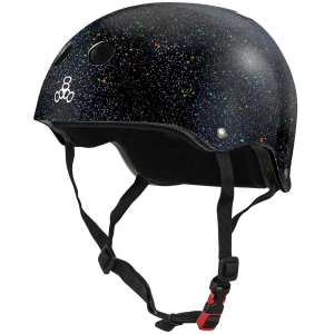 Triple 8 The Certfied Sweatsaver Skateboard Helmet 2026 in Black size Large/X-Large