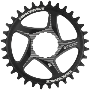 Race Face Narrow Wide Direct Mount Cinch Shimano 12 Speed Chainring 2025 in Black size 34T | Aluminum
