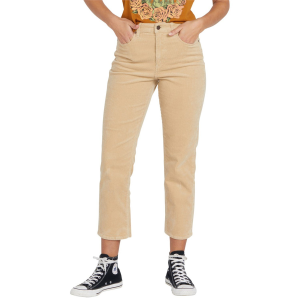 Women's Volcom Stoned Straight Pants 2023 in Khaki size 27X27 | Cotton/Elastane
