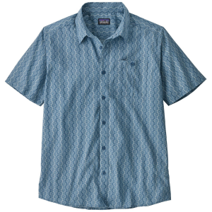 Patagonia Men's Go To Shirt Men's 2025 in Blue size Medium | Cotton/Polyester