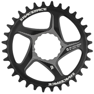 Race Face Narrow Wide Direct Mount Cinch Shimano 12 Speed Chainring 2025 in Black size 32T | Aluminum