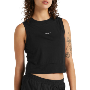 Women's Icebreaker ZoneKnit Tank Top in Black size X-Large | Nylon/Wool