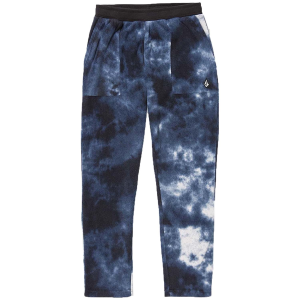 Kid's Volcom Polar Fleece Softshell Pants 2023 in Blue size X-Large | Polyester