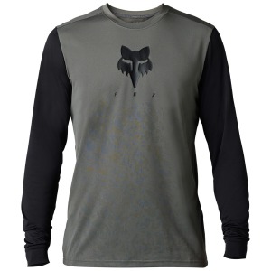 Fox Racing Ranger Tru Dri Long-Sleeve Jersey 2023 in Gray size Small | Polyester