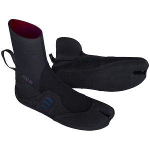 Women's O'Neill 3mm Hyperfreak Fire Split Toe Wetsuit Boots 2024 in Black size 6