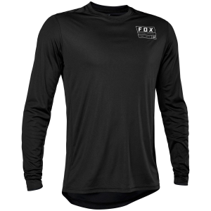 Fox Racing Ranger Swath Long-Sleeve Jersey in Black size Small | Polyester