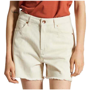 Women's Brixton Lomas Shorts 2024 in White size 30" | Cotton/Denim