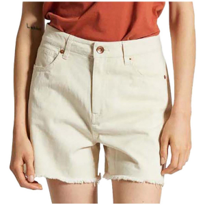 Women's Brixton Lomas Shorts 2024 in White size 29" | Cotton/Denim