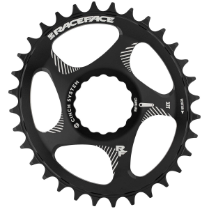 Race Face Narrow Wide Direct Mount Cinch Oval Chainring 2025 in Black size 28T | Aluminum