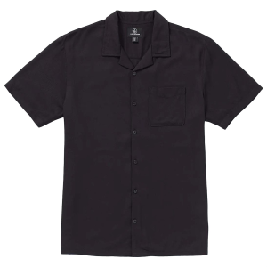 Volcom Rakstone Short-Sleeve Shirt Men's 2024 in Black size Small | Viscose