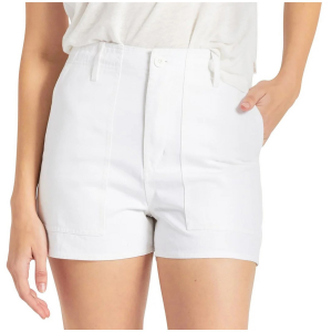 Women's Brixton Vancouver Shorts in White size 25" | Cotton/Denim