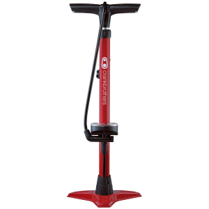 Crank Brothers Gem Floor Pump 2025 in Red | Aluminum/Plastic