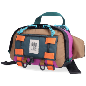 Topo Designs Mountain Hip Pack 2024 in Green | Nylon