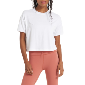 Women's Vuori Energy T-Shirt 2023 in White size Large | Elastane/Polyester