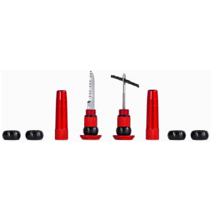 Muc-Off Stealth Tubeless Puncture Plug Kit 2024 in Red size Pair
