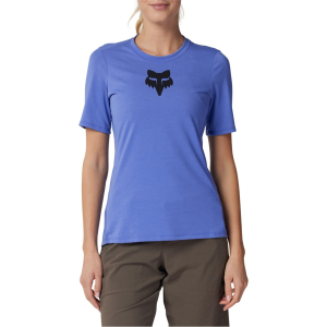 Women's Fox Racing Ranger Short-Sleeve Jersey 2024 in Purple size X-Small | Polyester