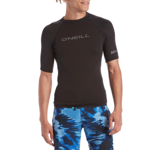 O'Neill Thermo X Short Sleeve Wetsuit Top 2024 in Black size Medium