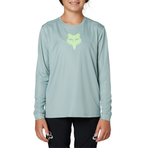 Kid's Fox Racing Ranger Long-Sleeve Jersey 2023 in Gray size Yxl | Polyester