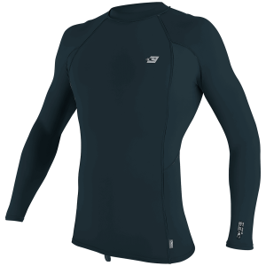 O'Neill Premium Skins Long Sleeve Rashguard 2024 in Gray size 2X-Large | Nylon/Spandex