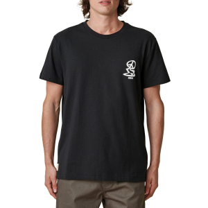 Globe Peace Man T-Shirt Men's in Black size Small | Cotton