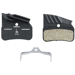 Shimano N03A-RF Resin Disc Brake Pads 2025 size W/ Fin & Spring | Aluminum