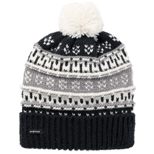 Women's Burton Recycled Walden Beanie Hat 2025 in Black | Polyester