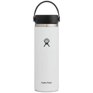 Hydro Flask 20oz Wide Mouth Water Bottle 2025 in White