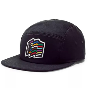 Smartwool Pride 5-Panel Hat 2023 in Black | Cotton/Wool