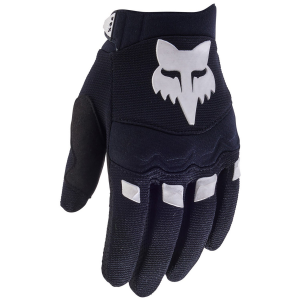 Kid's Fox Racing Dirtpaw Bike Gloves 2025 in Black size Yl | Nylon/Elastane/Rubber