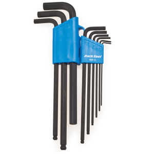 Park Tool HXS-1.2 Professional L-Shaped Hex Set 2025 size Set Of 8
