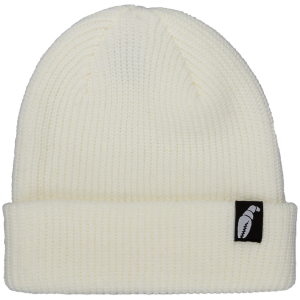 Crab Grab Claw Label Beanie Hat 2026 in White | Acrylic