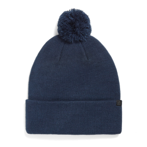evo Pom Beanie Hat in Blue | Acrylic