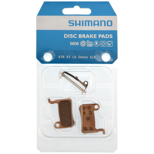 Shimano M06 Metal Disc Brake Pads in Black