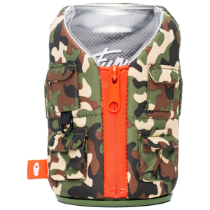 Puffin The Adventurer Koozie 2024 in Green | Rubber