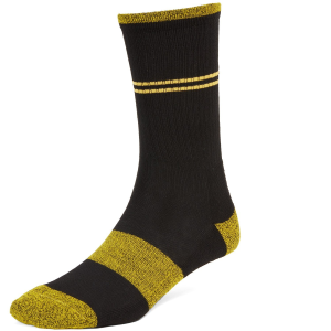 evo Crew Socks 2025 in Black size X-Large | Nylon/Lycra/Polyester