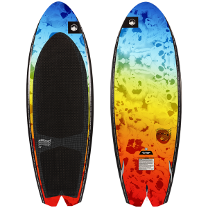 Liquid Force Rocket Wakesurf Board with Surf Rope 2025 size 4'8" | Plastic