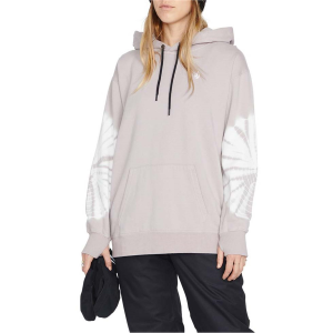 Women's Volcom Costus Pullover Fleece 2023 in Gray size Small | Cotton/Polyester
