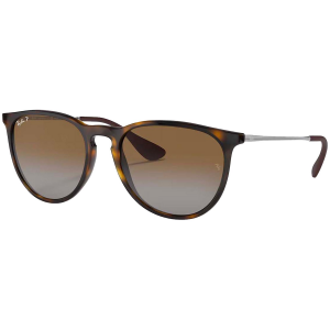 Women's Ray Ban Erika 54 Sunglasses 2025 in Brown | Plastic