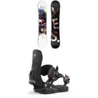 Women's Yes. Hel Snowboard 2024 - 152 Package (152 cm) + L Womens in Green size 152/L | Bamboo/Plastic