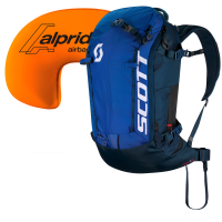 Scott Patrol E1 30 Airbag Backpack 2024 in Blue size Sl | Nylon