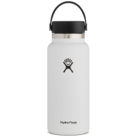Hydro Flask 32oz Wide Mouth Water Bottle 2024 in White