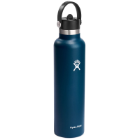 Hydro Flask 24oz Standard Mouth Flex Straw Cap Water Bottle 2024 in Blue