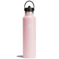 Hydro Flask 24oz Standard Mouth Flex Straw Cap Water Bottle 2024 in Pink