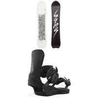 Sims x evo UAP Snowboard 2024 - 156 Package (156 cm) + M Mens in Silver size 156/M | Nylon