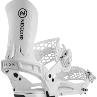 Nidecker Kaon Snowboard Bindings 2025 in White size Medium | Nylon/Aluminum