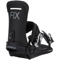 Women's Fix Opus Ltd Snowboard Bindings 2023 in Black size Small/Medium | Nylon/Aluminum