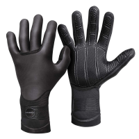 O'Neill 3mm Psycho Tech Gloves 2023 in Black size Large | Rubber/Neoprene